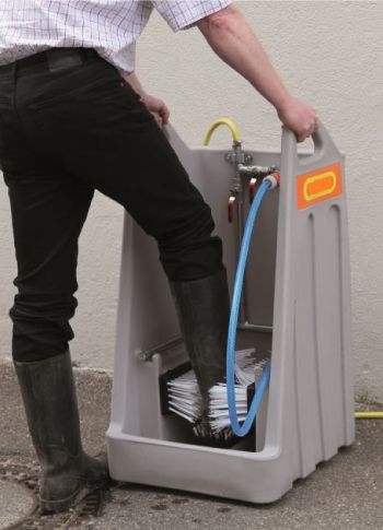 Boot Cleaning Station Materials Handling | vlr.eng.br